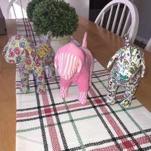 Victoria secret dogs (set of 3)